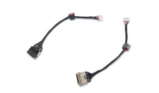 Gniazdo zasilania z kablem do wtyczki prostokątnej do notebooków Lenovo IdeaPad Z410, Z510, Z710 [DC30100KQ00]