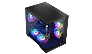 Modecom Volcano Panorama APEX ARGB 7F MIDI (czarny)