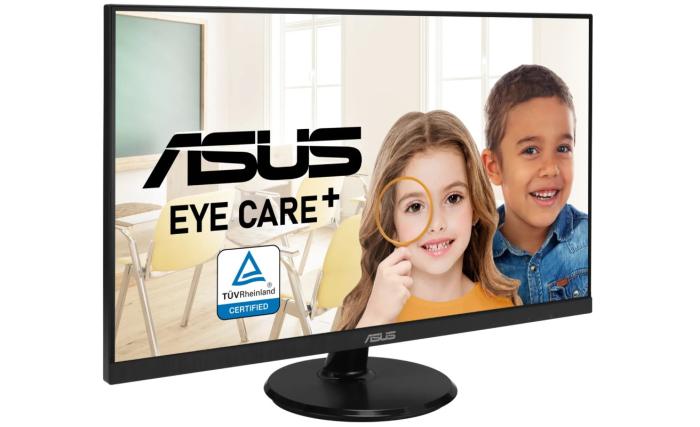 27’’ Asus Eye Care VA27DQF (IPS LED, 1920x1080, 250, 1ms, 100Hz) (HDMI, DP, Audio) czarny