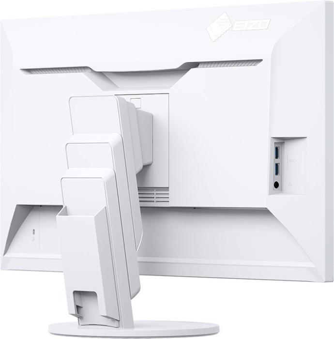 27’’ Eizo FlexScan EV2785-WT (IPS LED, 3840x2160, 350, 5ms, 60Hz) (2xHDMI 2.0, DP 1.2, USB-C 3.0 alt DP, 2xUSB 3.0) pivot, głośniki, biały