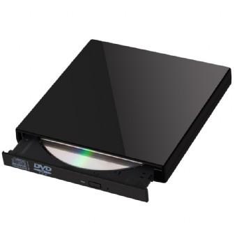 Gembird DVD+/-RW Slim USB 2.0 (czarny) [DVD-USB-02]