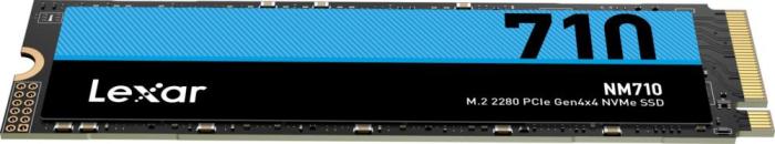 Lexar NM710 2TB SSD M.2 2280 PCIe Gen4x4 NVMe (4850/4500 MB/s) [LNM710X002T-RNNNG]