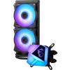 MSI MAG CoreLiquid C240 CPU Cooler (2x120 mm, 4-pin PWM + 3-pin ARGB, ARGB) (wodne) [306-7ZW2R11-813]