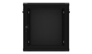 Lanberg szafa rack wisząca 19 12U 600X450 drzwi perforowane (czarny) [WF01-6412-23B]
