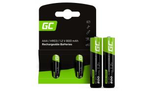 Green Cell akumulatory 2xAAA R3 HR03 Ni-MH 800 mAh [GR08]