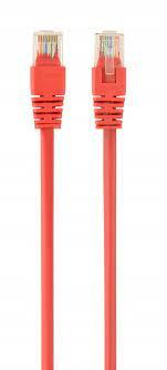 Gembird (0.5m) UTP cat. 5e RJ45 Kabel sieciowy (Patchcord) (czerwony) [PP12-0.5M/R]