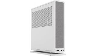 Fractal Design Ridge White PCIE 4.0 mITX (biały) (metal) (2x140mm bok) (1x USB 3.2 Gen 2x2 Type-C 20 Gb/s, 2x USB 3.0) (4x2.5) [FD-C-RID1N-12]