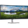 34’’ Dell S3422DW (VA zakrzywiony 4K, 3440x1440, 300, 4ms, 100Hz) (2xHDMI, DP, 2xUSB 3.0) srebrny [210-AXKZ]