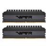 DDR4 32GB (2x16GB) 3600 MHz Patriot Viper 4 Blackout XMP2 CL18 [PVB432G360C8K]