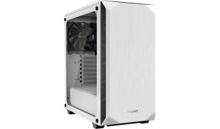 be quiet! Pure Base 500 Window White ATX Midi z oknem (szkło hartowane) (2x140mm) (2xUSB 3.2 Gen1, 2xJack) (5x2.5, 2x3.5/2.5) [BGW35]