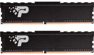 DDR4 16GB (2x8GB) 3200 MHz Patriot Premium Black CL22 1.2V [PSP416G3200KH1]