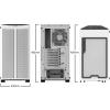 be quiet! Pure Base 500DX White ATX Midi (szkło hartowane) (1xUSB 3.2 Gen1, USB-C 3.2 Gen1) (5x2.5, 2x3.5) [BGW38]