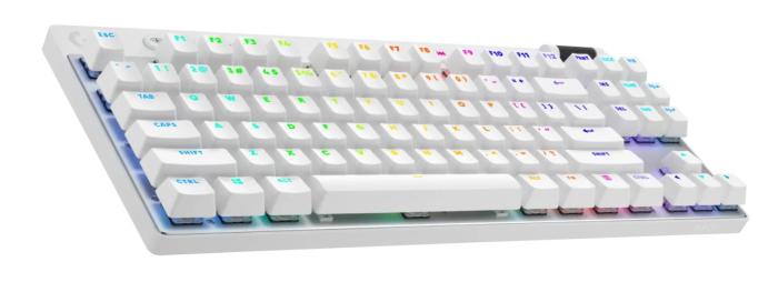 Logitech G Pro X TKL Lightspeed Tactile White (biały) [920-012148]
