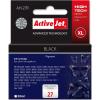 AH-27R (AH-727) (27) - czarny, wkład z atramentem ActiveJet, 20ml, zamiennik C8727A (HP Deskjet 3300, 3400, 3500, 3600, 3740, 3840, 5650, FAX 1240, Officejet 4200, 4300, 4315xi, 5610v, PSC 1200, 1310)