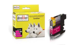 DB-LC125XLM - magenta, wkład z atramentem Drekker, 15ml, 1200 stron (zamiennik LC125XLM) (Brother MFC-J4510DW, J4410DW, J6920DW, J6520DW, DCP-J4110DW)