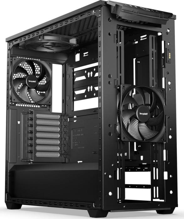 be quiet! Shadow Base 800 DX Black (szkło hartowane) (2xUSB 3.2 Gen1, USB-C 3.2 Gen2) (4x2.5, 2x3.5) [BGW61]