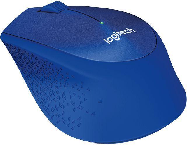 Logitech M330 Wireless Silent Plus Blue (optyczno-radiowa, 1, 3) (bardzo cicha) [910-004910]