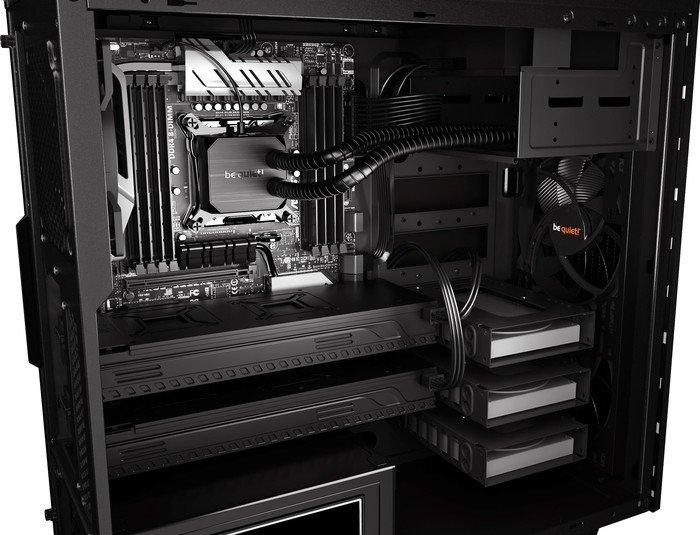 be quiet! Pure Base 600 Black ATX Midi (metal) (2xUSB 3.2 Gen1) (2x2.5, 6x2.5(konwertowalne z 3 zatok 3.5), 3x3.5) [BG021]