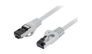 Lanberg (1.5m) Kabel sieciowy (Patchcord) kat.8.1 S/FTP LSZH CU (szary) [PCF8-10CU-0150-S]