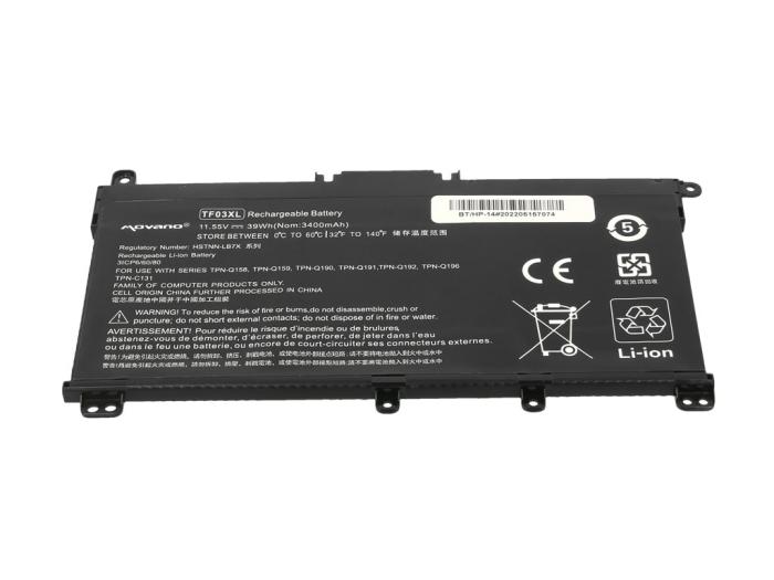 Movano bateria HP 14-BP, Pavilion 14 15 11.55V, 3400mAh (39Wh) 3 ogniwa [BT/HP-14]