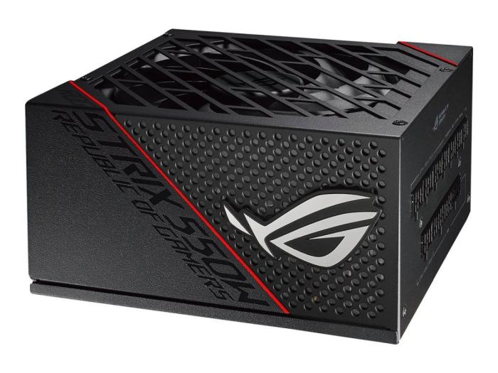 Asus ROG Strix (550W) (1x135mm) Modularny 80+Gold (CPU 2x4+4) (PCI-E 2x6+2) (3xMolex, 8xSATA) [ROG-STRIX-550G]