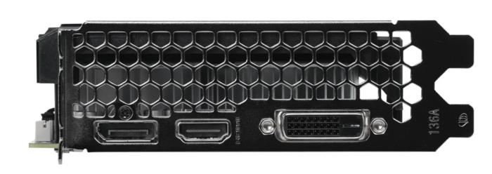GeForce PCI-E RTX3050 Palit 6GB GDDR6 StormX OC BOX [NE63050S18JE-1070F] (HDMI 2.1, DP 1.4a, DVI) (96-bit, PCI-E 4.0)