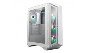 MSI MPG Gungnir 110R (biały) (szkło hartowane) (2xUSB 3.2 Gen1, 1xUSB-C 3.2 Gen1) (2x2.5, 2x3.5/2.5)