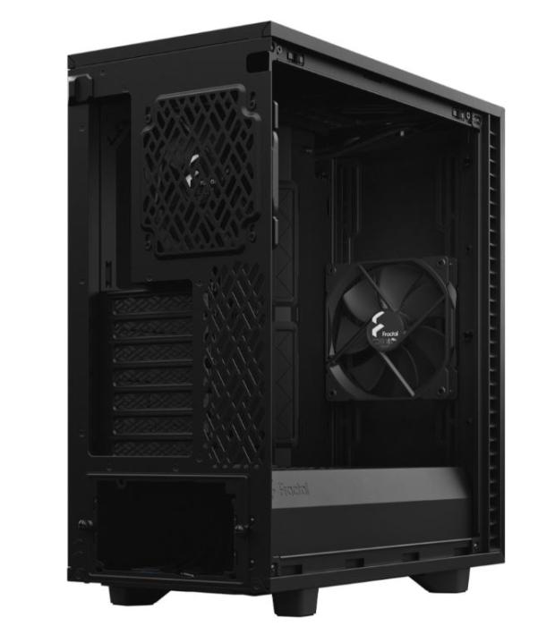 Fractal Design Define 7 Compact Black TG (szkło hartowane) (1x USB-C 3.1, 2x USB 2.0, 2x USB 3.0) (2x3.5) [FD-C-DEF7C-03]