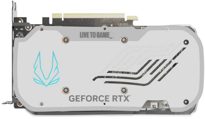 GeForce PCI-E RTX4070 Zotac 12GB GDDR6X Twin Edge OC White [ZT-D40700Q-10M] (1xHDMI 2.1a, 3xDP 1.4a) (192-bit, PCI-E 4.0)