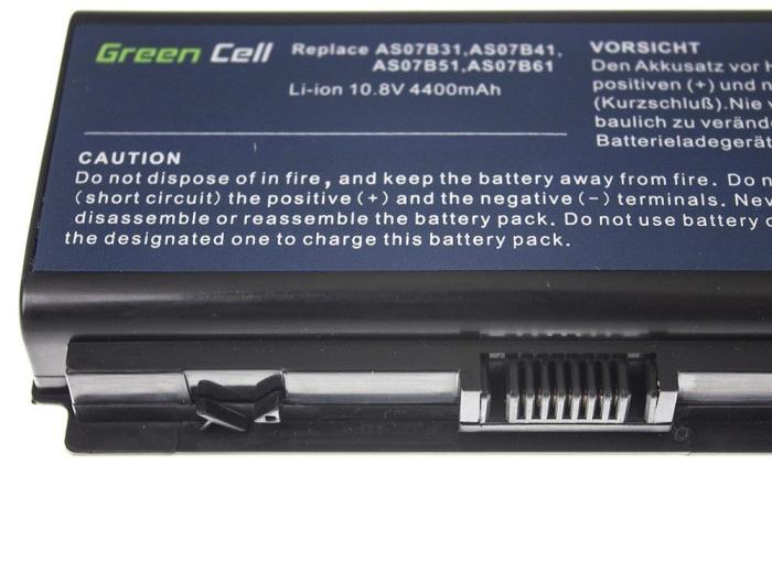Green Cell bateria do Acer Aspire 5520 AS07B31 AS07B32, 10.8V/11.1V 4400mAh [AC03]