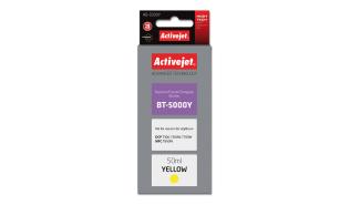 AB-5000Y - yellow, atrament ActiveJet, 50 ml, (zamiennik BT5000Y) (DCP-T220, T300, T310, T420W, T425W, T426W, T500W, T510W, T520W, T525W, T700W, T710W, T720DW, MFC-T800W, T910DW, T920DW)