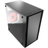 Gembird Fornax 960R Red (czarny) (akryl) (2x USB 3.0) (1x2.5, 2x2.5/3.5, 1x3.5, 1x5.25) [CCC-FORNAX-960R]