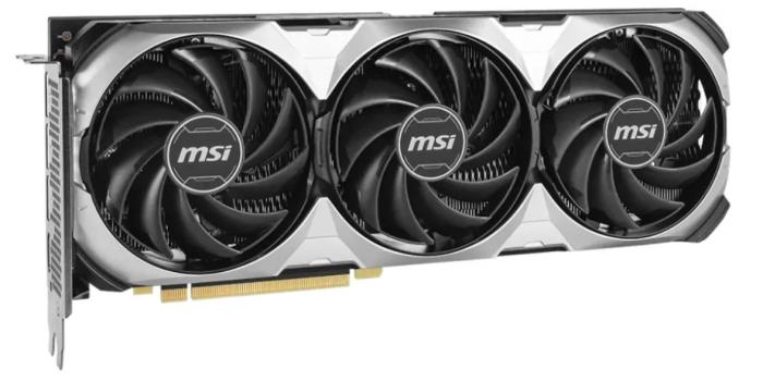 GeForce PCI-E RTX4070 MSI 12GB GDDR6X Ventus 3X E 12G OC [GeForce RTX 4070 VENTUS 3X E 12G OC] (1xHDMI 2.1a, 3xDP 1.4a) (192-bit, PCI-E 4.0)