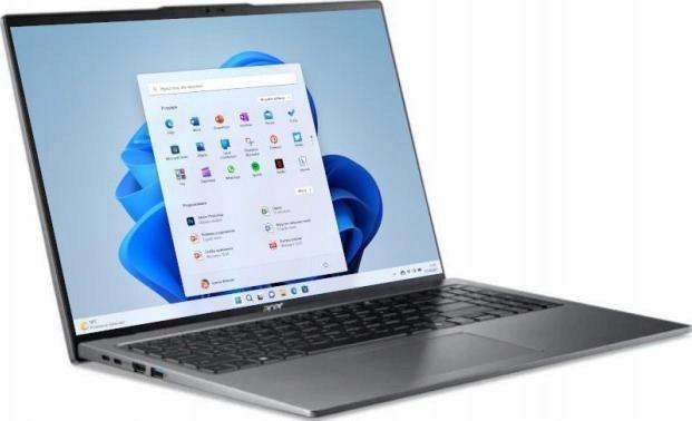 Acer Swift Go 16 SFG16-72 [NX.KVPEP.002] 12-Core Intel Ultra 7 155U/16 1920x1200 matowa IPS/32GB/1TB/Intel Graphics/pk białe/1.6kg/Win11Home (szary)