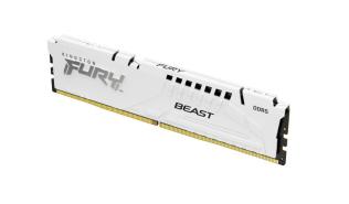 DDR5 32GB 5600 MHz Kingston Fury Beast White XMP CL40 40-40-40 1.25V [KF556C40BW-32]
