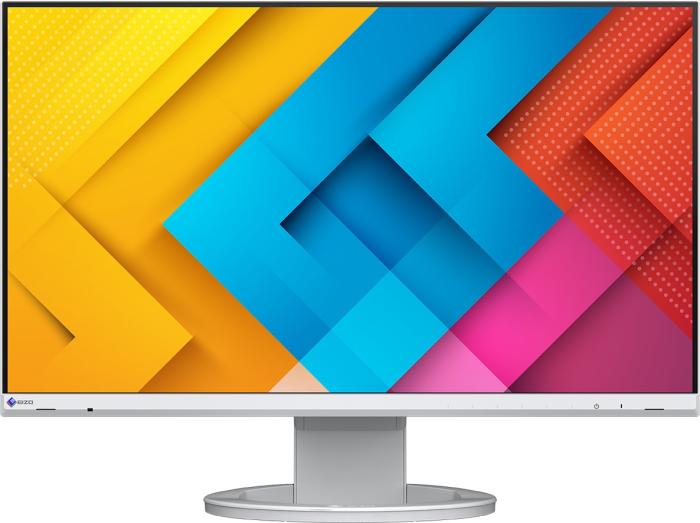 24’’ Eizo FlexScan EV2490-WT (IPS LED, 1920x1080, 250, 5ms, 60Hz) (HDMI 1.4, DP, USB-C 3.0 alt DP) głośniki, pivot, biały