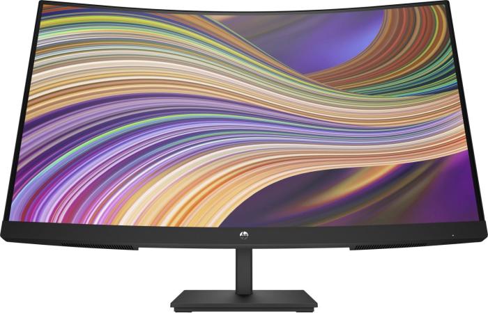 27’’ HP V27c G5 (VA zakrzywiony 1500R, 1920x1080, 300, 5ms, 75) (HDMI 1.4, DP 1.2) głośniki, czarny [65P60AAABB]