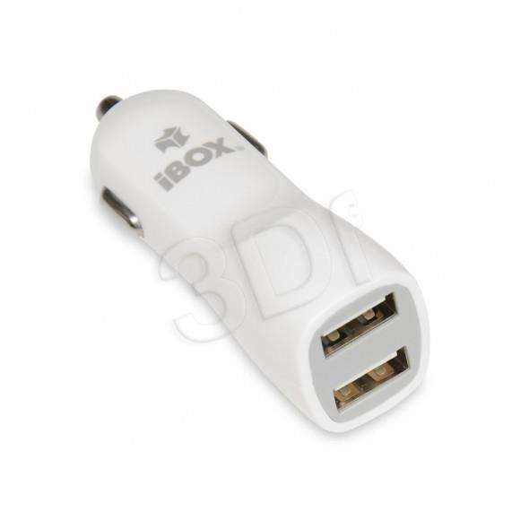 I-BOX Ładowarka samochodowa 2xUSB 2A (12/24V, 5V/2.1A) [C-11] [ICC11W]