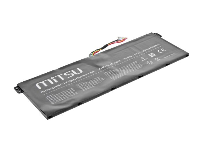 Mitsu bateria Acer Aspire E3-111, V5122 15.2V, 3000mAh [BC/AC-E3]