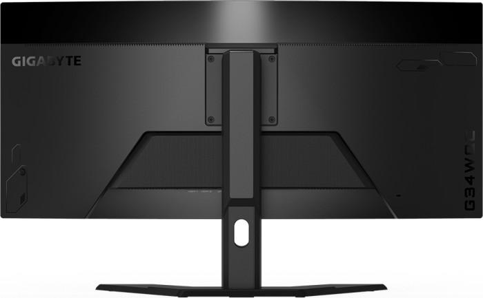 34’’ Gigabyte G34WQC (VA 4K zakrzywiony 1500R, 3440x1440, 350, 1ms, 120% sRGB, HDR 400, 144Hz) (2xHDMI 2.0, 2xDP 1.4) głośniki, czarny