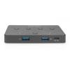 Przełącznik Digitus USB 3.0, 2 PC - 4 Urządzenia, zasilanie USB-C [DA-73301]