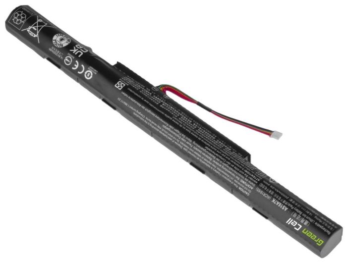 Green Cell bateria AS16A5K do Acer Aspire E15 E5-553 E5-553G E5-575 E5-575G F15 F5-573 F5-573G, 14.4V/14.8V 2000mAh [AC77]