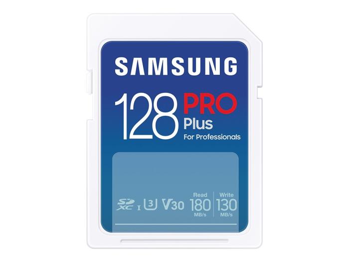 Secure Digital 128GB Samsung SDXC Class 10 UHS-I U3 V30 + czytnik kart (160/120MB/s) [MB-SD128KB/WW]