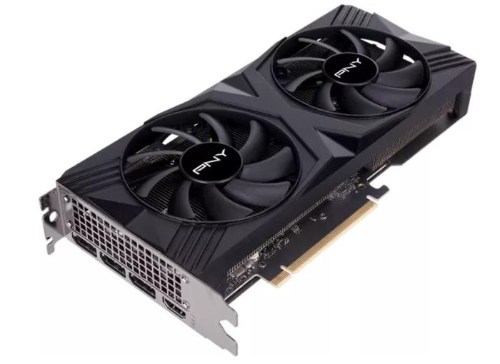 GeForce PCI-E RTX4070 PNY 12GB GDDR6X Verto Dual Fan bulk[VCG407012DFX-SI1] (1xHDMI 2.1a, 3xDP 1.4a) (192-bit, PCI-E 4.0)