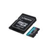 Secure Digital 256GB Kingston Micro SDXC CANVAS Go Plus A2 U3 V30 Class 10 + adapter (170/90MB/s) [SDCG3/256GB]
