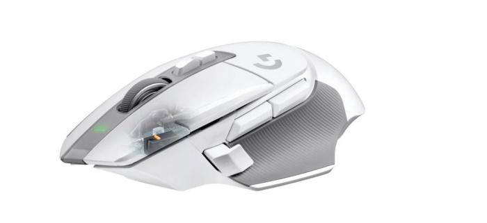 Logitech G502 X Lightspeed Biała 25600dpi 40G RGB (optyczno-radiowa, 1, 13, wbudowany akumulator) [910-006189]