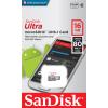 Secure Digital 16GB Sandisk Micro SDHC Ultra Class 10 (80MB) [SDSQUNS-016G-GN3MN]