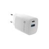 Ładowarka sieciowa Natec Ribera GaN 30W Quick Charge 3.0 1xUSB-C/1xUSB-A (5V-12V/3A/30W) (biały) [NUC-2140]