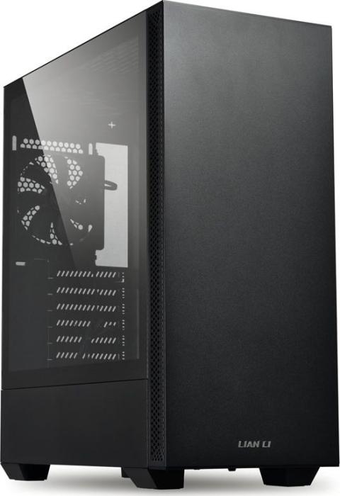 Lian Li LANCOOL 205 Black (szkło hartowane) (2xUSB 3.0) (2x2.5, 2x3.5)