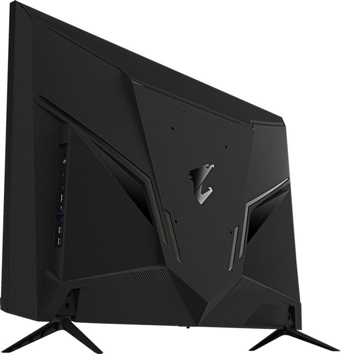 43’’ Gigabyte Aorus FV43U (VA 4K, 3840x2160, 750/1000, 1ms, 150% sRGB, 144Hz) (2xHDMI 2.1, DP 1.4, USB-C/DP, 2xUSB 3.0) głośniki, czarny